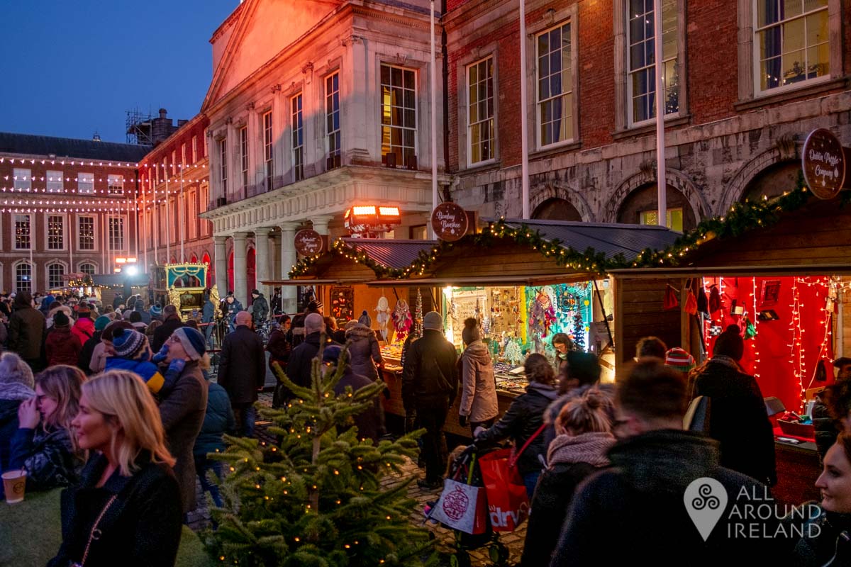 Dublin Castle Christmas Market 7 • All Around Ireland